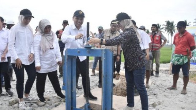 3000 Hektare Sawah di Luwu Utara Mulai Dialiri Jaringan Irigasi Bendung Baliase  