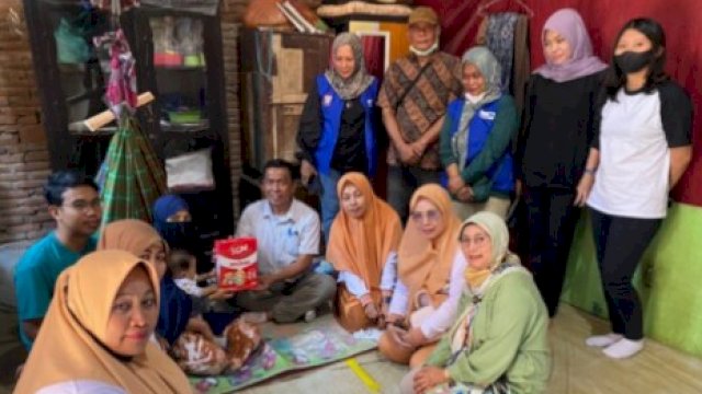 Wujudkan Makassar Zero Stunting, Disdag Makassar Kunjungi Anak Stunting