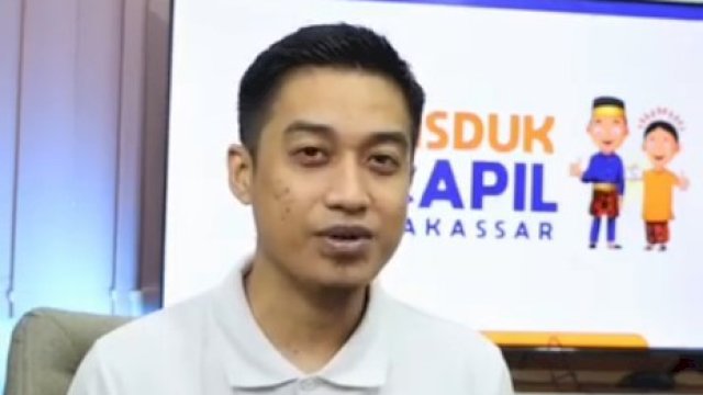 Dokumentasi Kepala Disdukcapil Makassar, Muh Hatim Salam beberapa waktu lalu. 