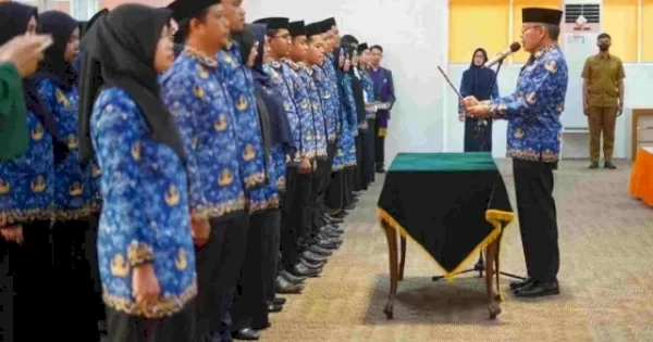 Wali Kota Parepare Ambil Sumpah PNS dan Lantik Pejabat Fungsional