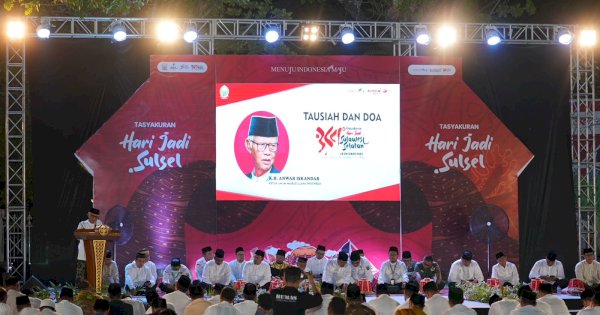 Momentum Hari Jadi Sulsel, Pj Gubernur Bahtiar Tasyakuran Bersama 354 Panti Asuhan