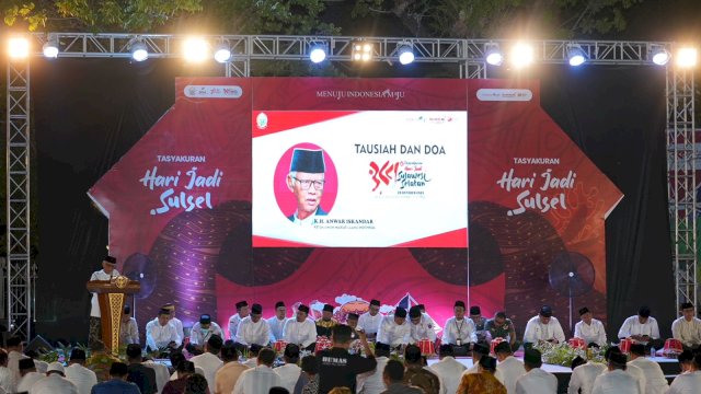 Momentum Hari Jadi Sulsel, Pj Gubernur Bahtiar Tasyakuran Bersama 354 Panti Asuhan