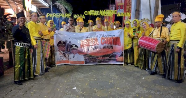 &#8216;Kota Cinta&#8217; Jadi Tema Pemkot Parepare di Acara Karnaval dan Pawai Budaya Rakernas XVI APEKSI