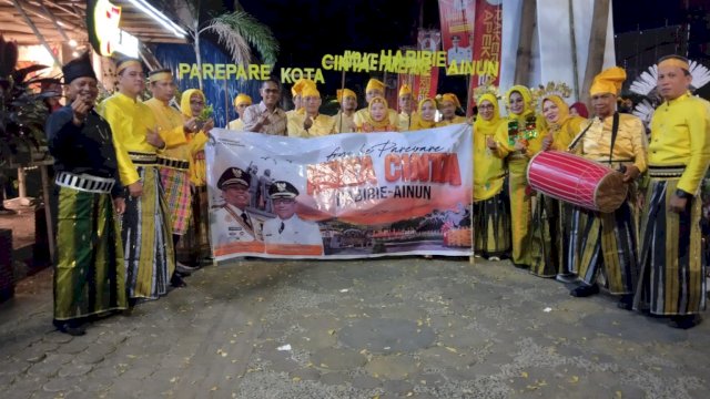 &#8216;Kota Cinta&#8217; Jadi Tema Pemkot Parepare di Acara Karnaval dan Pawai Budaya Rakernas XVI APEKSI