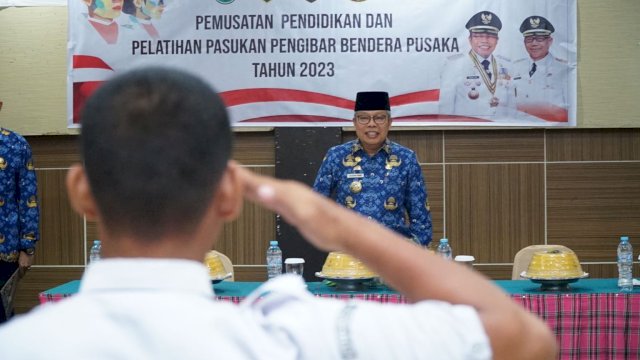 Pembekalan Paskibraka 2023, Taufan Pawe: Jangan Sia-siakan Proses Ini