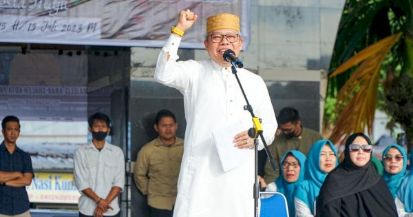 Tahu Baru Islam 1445 H, Wali Kota Parepare Ajak Warga Bangun Diri Lebih Baik