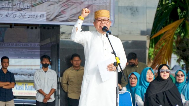 Tahu Baru Islam 1445 H, Wali Kota Parepare Ajak Warga Bangun Diri Lebih Baik