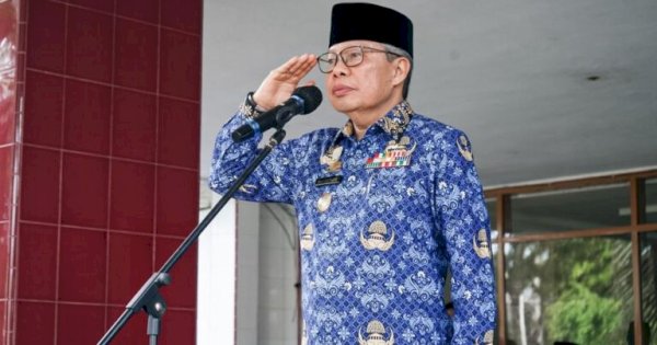 Wali Kota Taufan Pawe Jadi Inspektur Upacara Hari Kesadaran Nasional