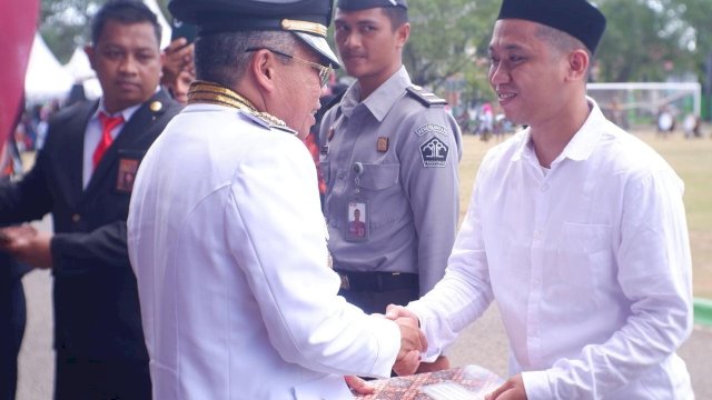 Wali Kota Taufan Pawe Serahkan Remisi kepada 415 Warga Binaan Lapas Parepare