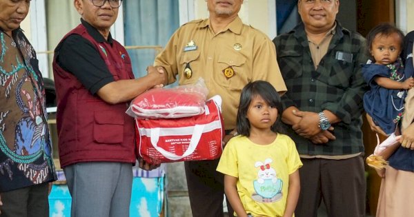 Anak Terlantar di Perumahan Griya Savaraz Dapat Santunan dari Pemkot Parepare