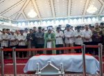 Jusuf Kalla dan Taufan Pawe Berada di Saf Depan Salati Jenazah Mantan Gubernur Amin Syam