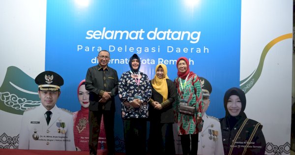 Ketua TP PKK Makassar Hadiri Gala Dinner Serasehan Istri Wali Kota se-Indonesia di Ternate