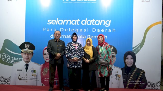 Ketua TP PKK Makassar Hadiri Gala Dinner Serasehan Istri Wali Kota se-Indonesia di Ternate