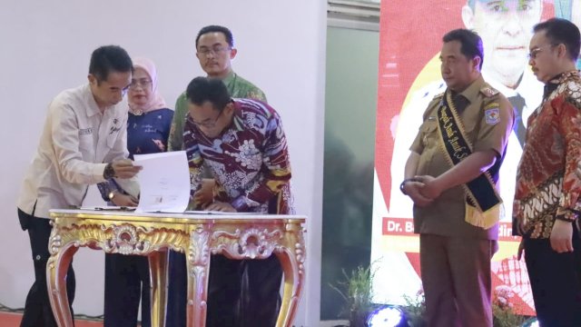 Pj Bupati Takalar Hadiri Launching Aplikasi Inzting Sulsel