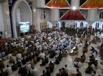 100 Ribu Jemaah Padati Masjid 99 Kubah Ikuti Sulsel Bersalawat