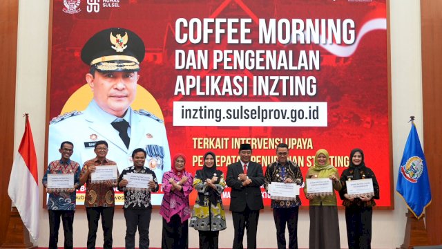 Pj Gubernur Sulsel Harap Aplikasi Pemda Takalar, Inzting Stunting Jadi Aplikasi Nasional