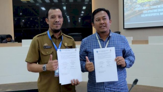 Bappeda Makassar Gelar Rapat Teknis Meta Data Spasial dan Aplikasi SIKAMBING