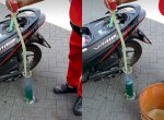 Viral Petugas SPBU Sedot Lagi Bensin dari Motor Pembeli Gegara Uang Jelek
