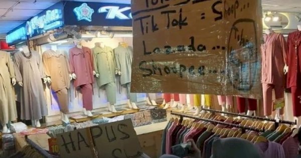 Pedagang Tanah Abang Minta Shopee dan Lazada Ikut Ditutup, Netizen: Ngelunjak 