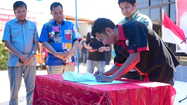 Pemprov Sulsel Hibahkan Rp 400 Juta untuk BLK Kejuruan Las FSPBI &#8211; KSN