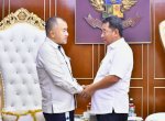 Bertemu Solihin Jusuf Kalla, Pj Gubernur Bahtiar Dorong Penyerapan Tenaga Kerja