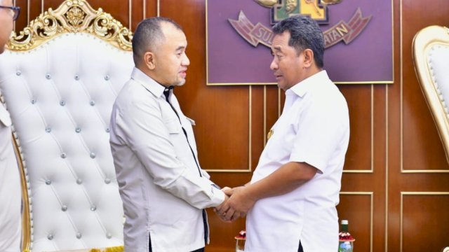 Bertemu Solihin Jusuf Kalla, Pj Gubernur Bahtiar Dorong Penyerapan Tenaga Kerja