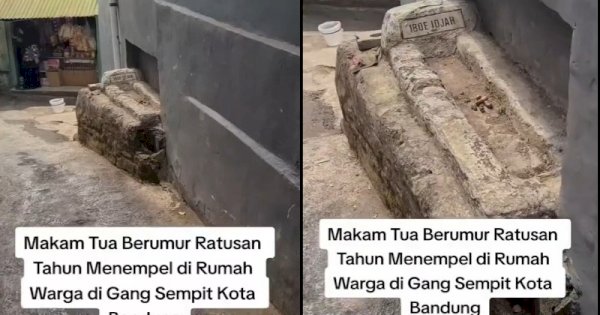 Viral Makam Menempel dengan Rumah Warga, Berumur Ratusan Tahun 