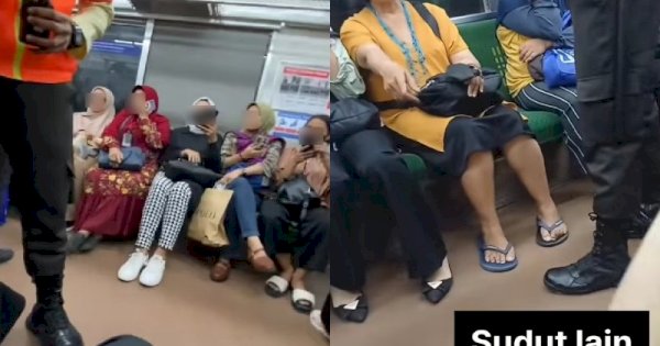 Viral Seorang Ibu Ngamuk Ada Penumpang KRL Silangkan Kaki, Akui Bikin Kepalanya Sakit 