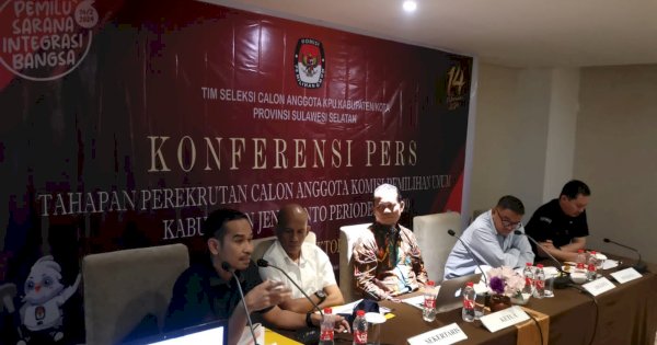 Timsel Buka Pendaftaran Calon Anggota KPU Jeneponto Periode 2024-2029