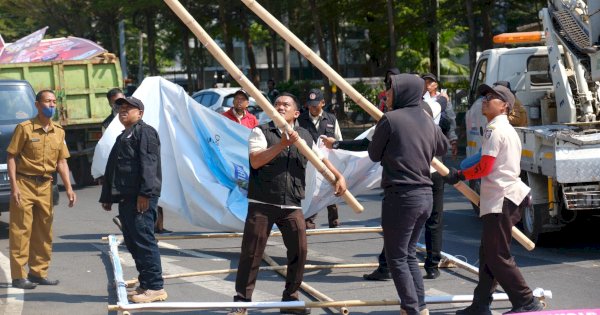 Marak Reklame Tak Berizin, Bapenda Makassar Penertiban Reklame di 500 Titik