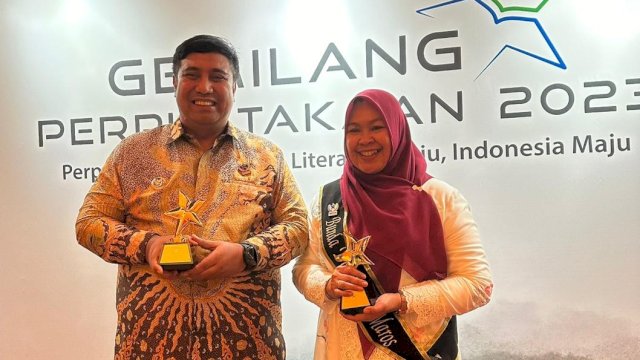 2 Tahun Berturut-turut, Kabupaten Maros Raih Penghargaan Tertinggi di Bidang Literasi