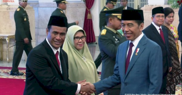 Andi Amran Sulaiman Resmi Jadi Menteri Pertanian Lagi