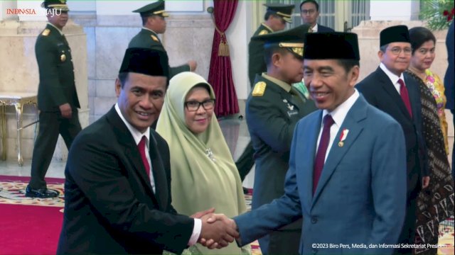 Andi Amran Sulaiman Resmi Jadi Menteri Pertanian Lagi