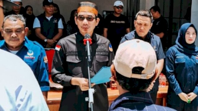 Massif Bergerak, Rudianto Lallo Kukuhkan Tim Pemenangan di Jeneponto