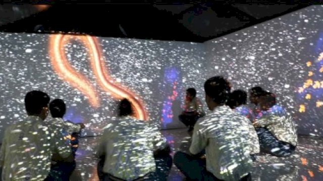 Pameran Seni Digital Imersif Australia di Museum Kota Makassar Sedot 70 Ribu Pengunjung 