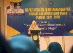 Rakerda TP-PKK Luwu Utara, Ini Pesan Bupati Indah 