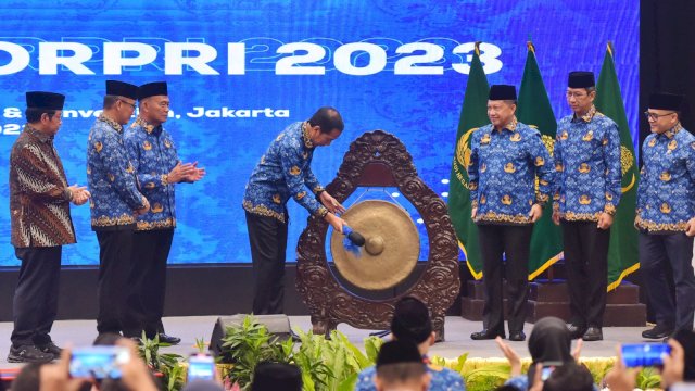 Presiden Jokowi: Partai Boleh Banyak, Korpri Penentunya