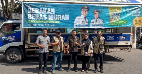 Kerja Sama Bulog, Disdag Makassar Gelar Operasi Pasar Murah di 5 Kelurahan