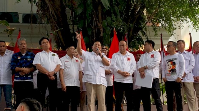 Resmi Didukung Projo, Prabowo: Jokowi Itu Sahabat Saya