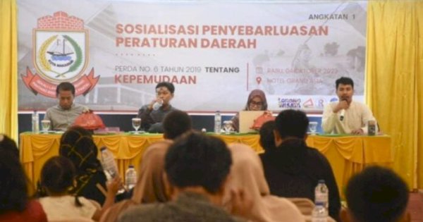 Sekretariat DPRD Makassar Sosialisasikan Perda Kepemudaan