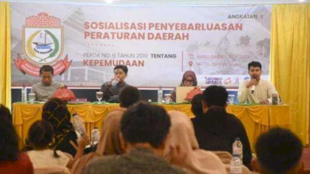 Sekretariat DPRD Makassar Sosialisasikan Perda Kepemudaan