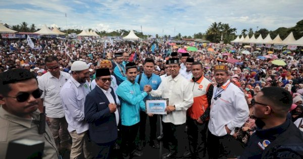 3 Partai Lokal Aceh Dukung Anies-Muhaimin di Pilpres 2024