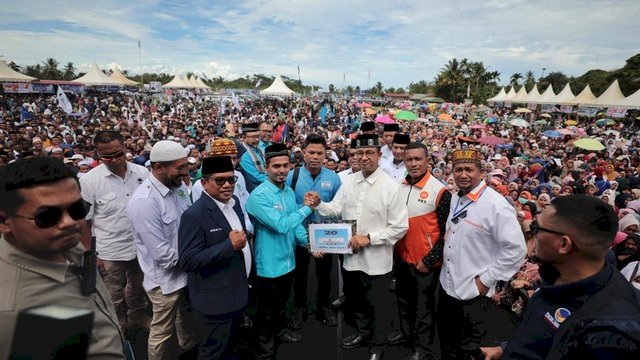 3 Partai Lokal Aceh Dukung Anies-Muhaimin di Pilpres 2024