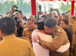 Bupati Maros Saaat Hadiri Perpisahan Andi Sudirman Sebagai Gubernur: Terima Kasih Atas Dedikasinya