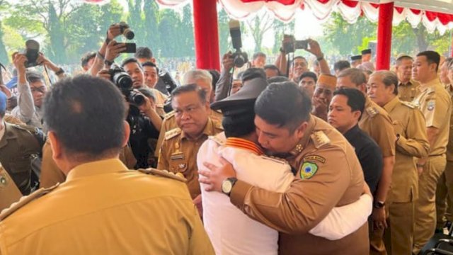 Bupati Maros Saaat Hadiri Perpisahan Andi Sudirman Sebagai Gubernur: Terima Kasih Atas Dedikasinya