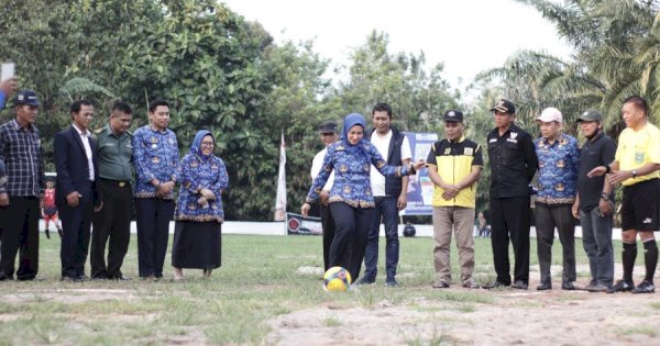 Dibuka Bupati Indah, Turnamen Sepakbola SBP Cup 2023 Resmi Bergilir 