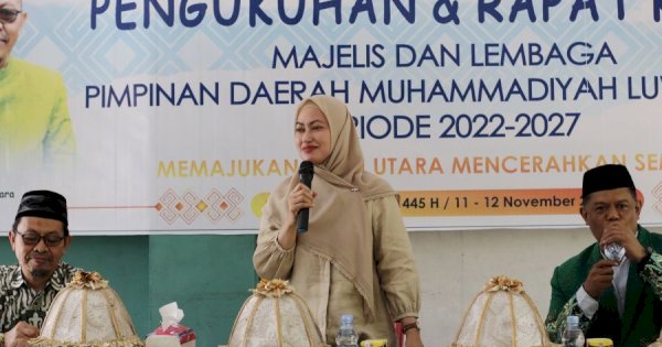 Majelis dan Lembaga Pimpinan Daerah Muhammadiyah Resmi Dikukuhkan, Bupati Indah Tekankan Sinergitas