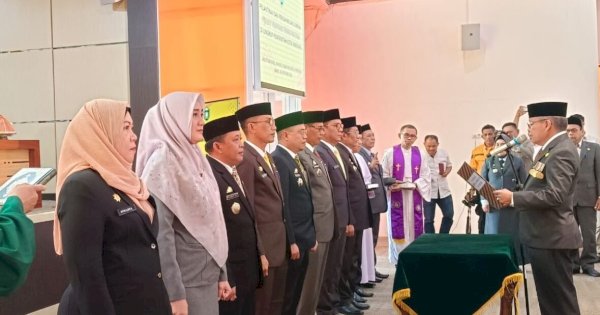 Taufan Pawe Lantik 10 Pejabat Pimpinan Tinggi Pratama Parepare: Integritas Itu Dijaga