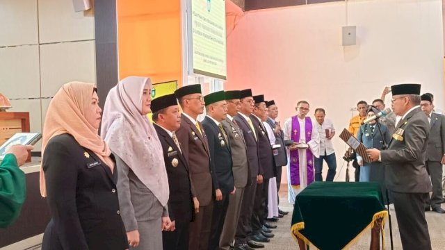 Taufan Pawe Lantik 10 Pejabat Pimpinan Tinggi Pratama Parepare: Integritas Itu Dijaga