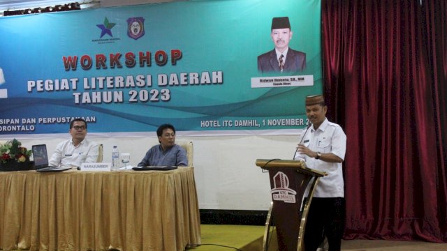 Workshop Pegiat Literasi Daerah Provinsi Gorontalo 2023: Momentum Literasi Gorontalo